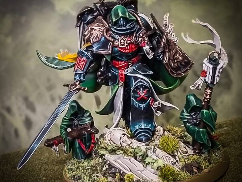 Painting Lion El’Jonson